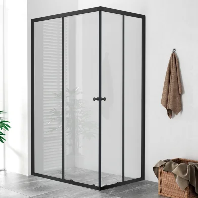 POINT BLACK 120x80 Clear Obdĺžniková sprchová zástena